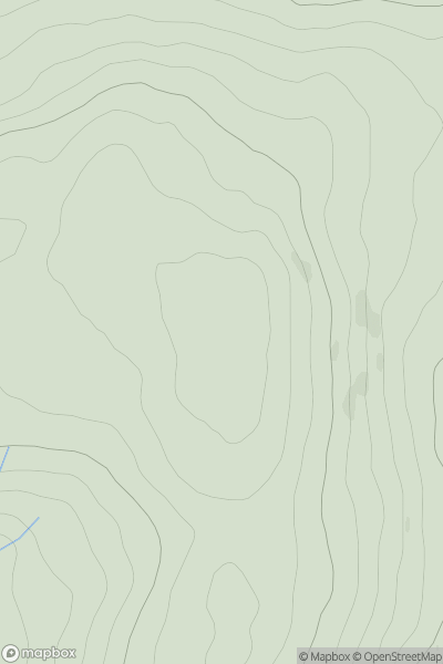 Thumbnail image for Loughermore (Luachair Mhor) showing contour plot for surrounding peak