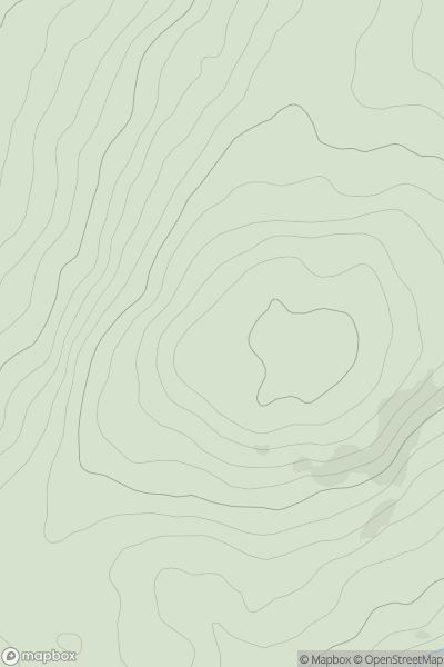 Thumbnail image for Saggart Hill (Cnoc Theach Sagard) showing contour plot for surrounding peak