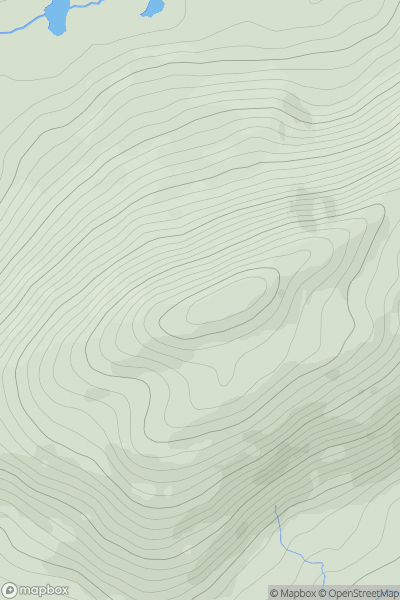 Thumbnail image for Derrynafulla SW (Derrynafulla) showing contour plot for surrounding peak