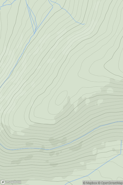 Thumbnail image for Gyrn Wigau showing contour plot for surrounding peak