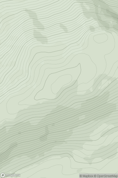 Thumbnail image for Glenbeg East (Knocknamuck) showing contour plot for surrounding peak