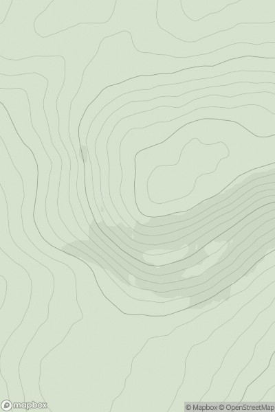 Thumbnail image for Slievekirk (Sliabh Circe) showing contour plot for surrounding peak