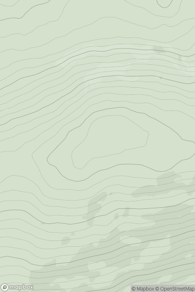 Thumbnail image for Slievenamuck (Sliabh Muice) showing contour plot for surrounding peak