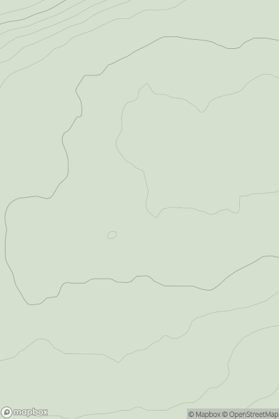 Thumbnail image for Cashlaundrumlahan (Caislean Dhroim Leathan) showing contour plot for surrounding peak