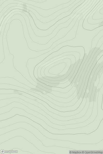 Thumbnail image for Knockanaskill (Cnoc na nEascal) showing contour plot for surrounding peak