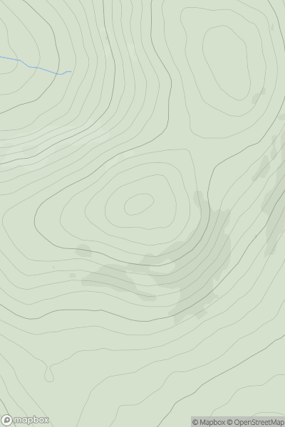 Thumbnail image for Seskin (An Seisceann) showing contour plot for surrounding peak