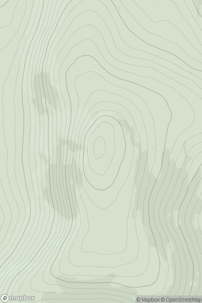 Thumbnail image for Slieve Alp (Sliabh Ailp) showing contour plot for surrounding peak