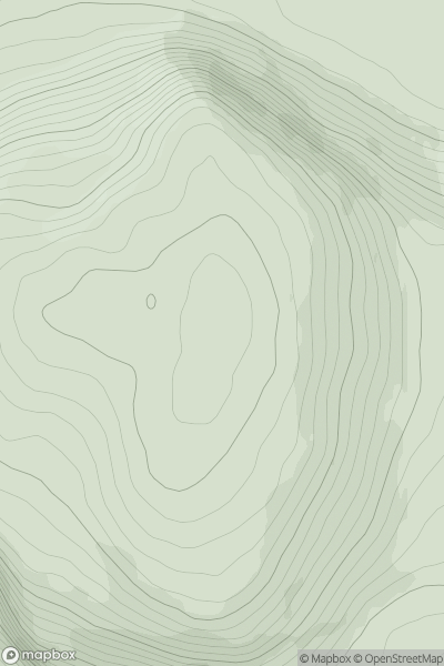 Thumbnail image for Knocknarea (Cnoc na Riabh) showing contour plot for surrounding peak