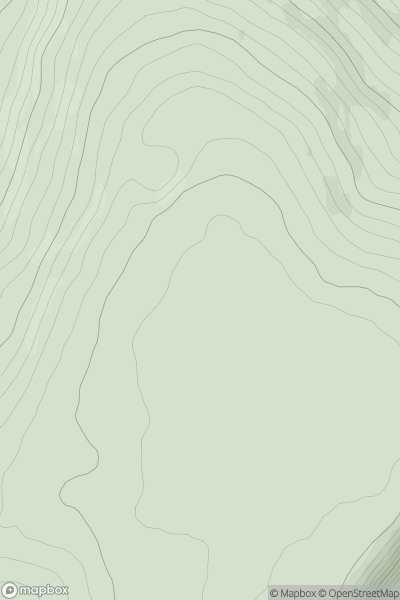 Thumbnail image for Slievecarran (Sliabh Cairn) showing contour plot for surrounding peak