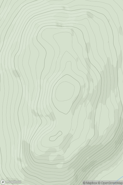 Thumbnail image for Tristia (Troiste) showing contour plot for surrounding peak
