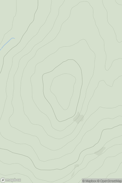 Thumbnail image for Carricktriss Gorse showing contour plot for surrounding peak