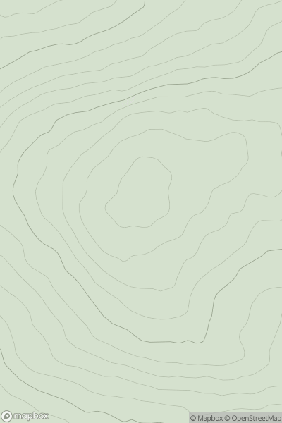 Thumbnail image for Carronadavderg (Carn an Daimh Dheirg) showing contour plot for surrounding peak
