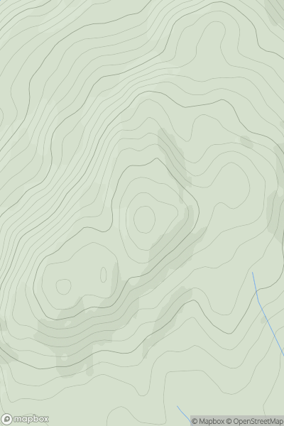 Thumbnail image for Killerry Mountain (Sliabh Chill Oiridh) showing contour plot for surrounding peak