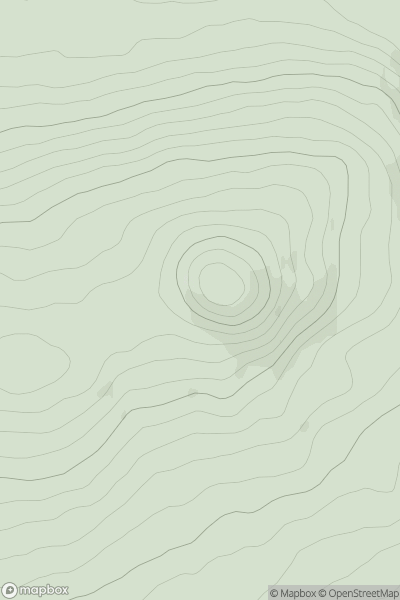 Thumbnail image for Knockfeerina (Cnoc Firinne) showing contour plot for surrounding peak