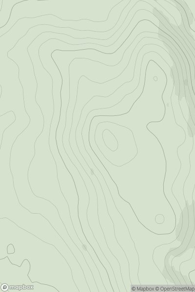 Thumbnail image for Slievenalargy (Tullynasoo Mountain) (Sliabh na Leargadh) showing contour plot for surrounding peak