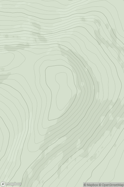 Thumbnail image for Rinn Chonaill (Reenconnell) showing contour plot for surrounding peak