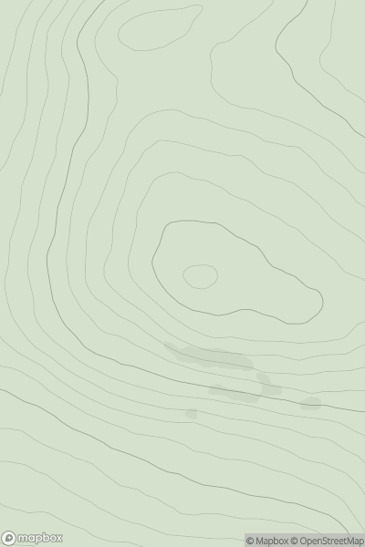 Thumbnail image for Knockanore (Cnoc an Fhomhair) showing contour plot for surrounding peak