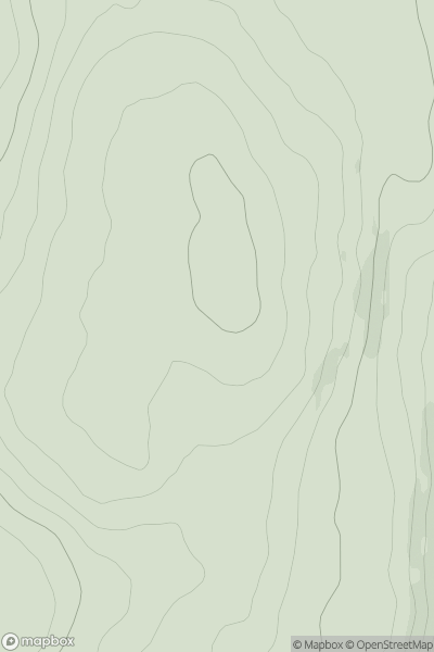 Thumbnail image for Slieve Carn (Cuillalea) (Sliabh Chairn) showing contour plot for surrounding peak