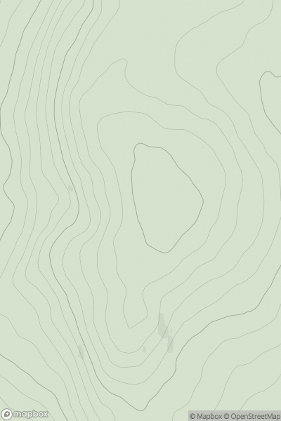 Thumbnail image for Slieve Bawn (Sliabh Bana) showing contour plot for surrounding peak