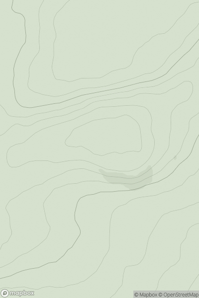 Thumbnail image for Mount Oriel (Sliabh Collann) showing contour plot for surrounding peak