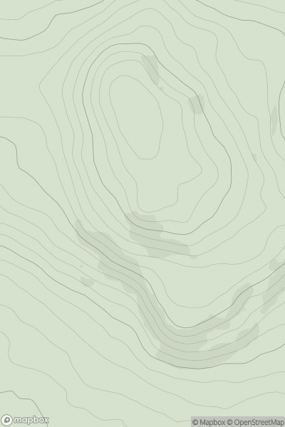 Thumbnail image for Collon Hill (Castletimon Hill) showing contour plot for surrounding peak