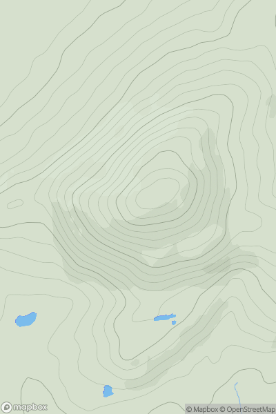 Thumbnail image for Knockaphuca (Cnoc an Phuca) showing contour plot for surrounding peak