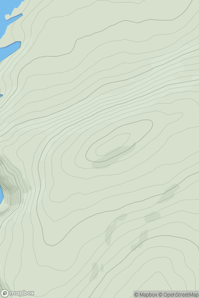 Thumbnail image for Mizen Peak showing contour plot for surrounding peak