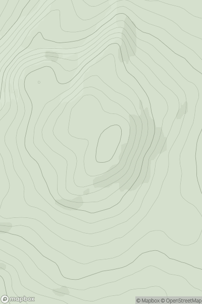 Thumbnail image for Inch Top showing contour plot for surrounding peak