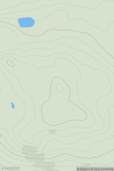 Thumbnail image for Ben of Howth (Binn Eadair) showing contour plot for surrounding peak