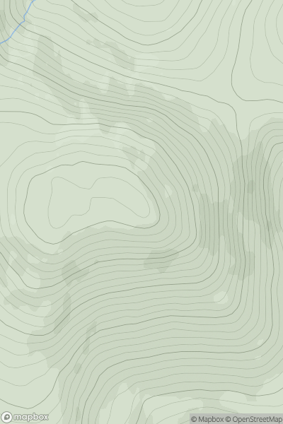 Thumbnail image for Knocknafallia (Dillon GR) showing contour plot for surrounding peak