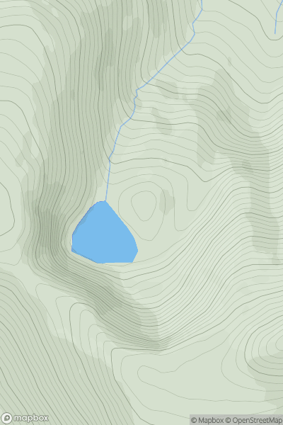 Thumbnail image for Lough Curra Mound showing contour plot for surrounding peak