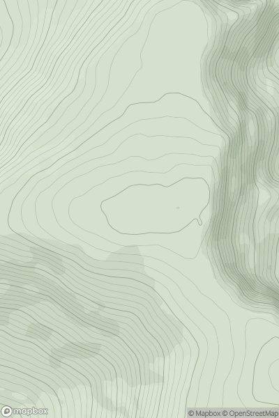 Thumbnail image for Teeromoyle Mountain (Teermoyle Mountain) (Sliabh Thir O mBaoill) showing contour plot for surrounding peak