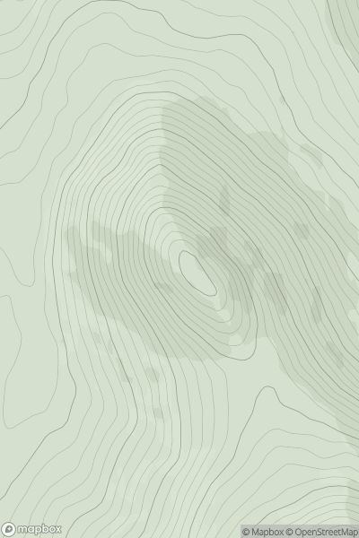 Thumbnail image for Skregbeg (Screig Bheag) showing contour plot for surrounding peak