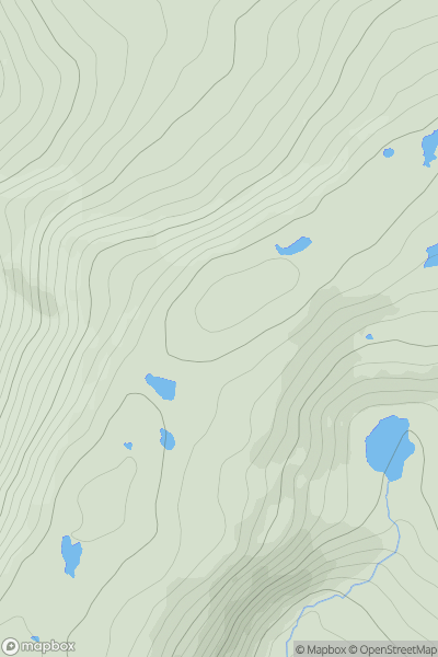 Thumbnail image for An Coinigear (Conigar) showing contour plot for surrounding peak