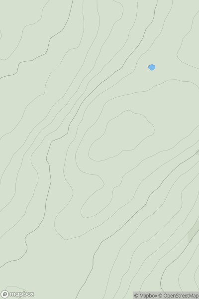 Thumbnail image for Mynydd Rhyd Ddu showing contour plot for surrounding peak