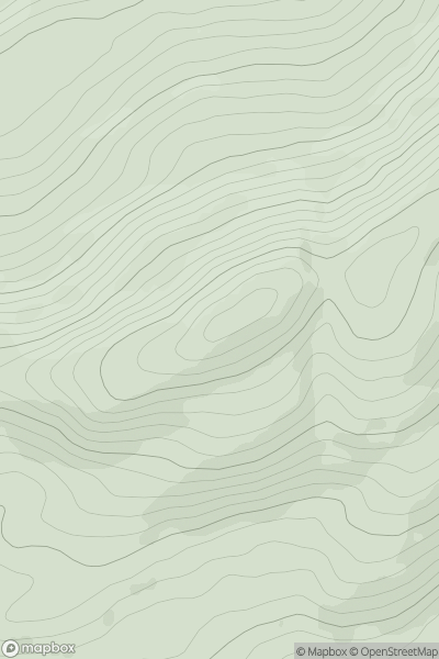 Thumbnail image for Caher Mountain (Cathair) showing contour plot for surrounding peak