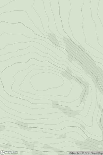Thumbnail image for Carrigadoon Hill showing contour plot for surrounding peak