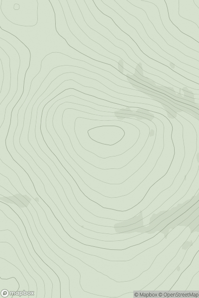 Thumbnail image for Letter South showing contour plot for surrounding peak