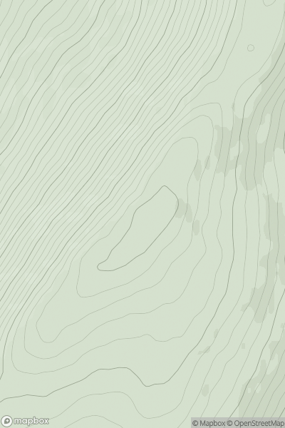 Thumbnail image for Dho Bran (White Mountain) showing contour plot for surrounding peak