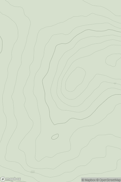 Thumbnail image for Aghalion Hill showing contour plot for surrounding peak