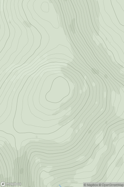 Thumbnail image for Knockmeal (Seisceann na Maoile) showing contour plot for surrounding peak