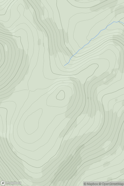 Thumbnail image for Dooish SE Top showing contour plot for surrounding peak