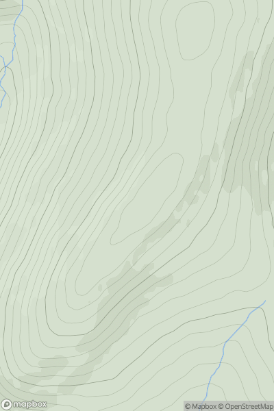 Thumbnail image for Slieve Maan (Sliabh Meain) showing contour plot for surrounding peak