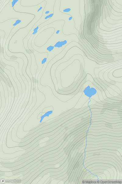 Thumbnail image for Nareera (Nareeva) showing contour plot for surrounding peak