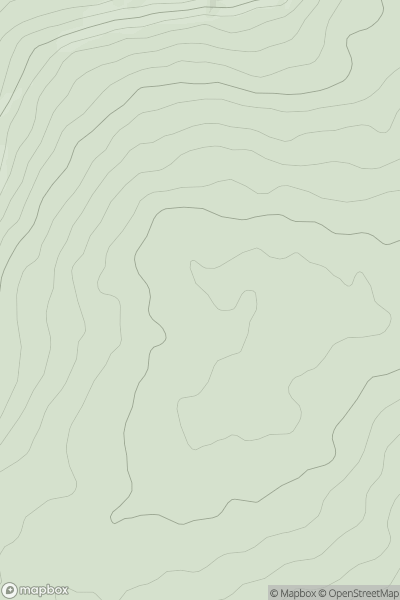 Thumbnail image for Stillbrook Hill showing contour plot for surrounding peak