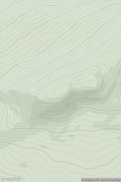 Thumbnail image for Derrygarriff (Doire Gharbh) showing contour plot for surrounding peak