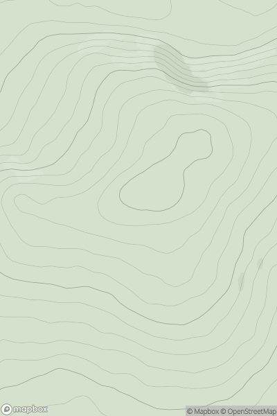Thumbnail image for An Cnoc Bui (Knockbwee) showing contour plot for surrounding peak
