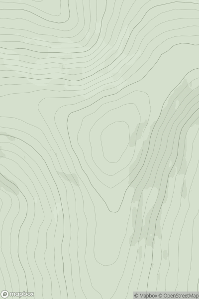 Thumbnail image for Mullaghbolig showing contour plot for surrounding peak