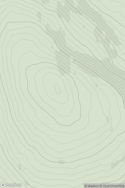 Thumbnail image for Coolfree Mountain (Sliabh Chuil Fhraoigh) showing contour plot for surrounding peak
