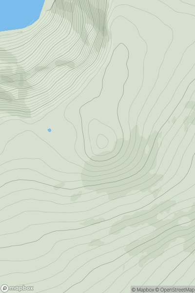 Thumbnail image for Faill an tSais showing contour plot for surrounding peak